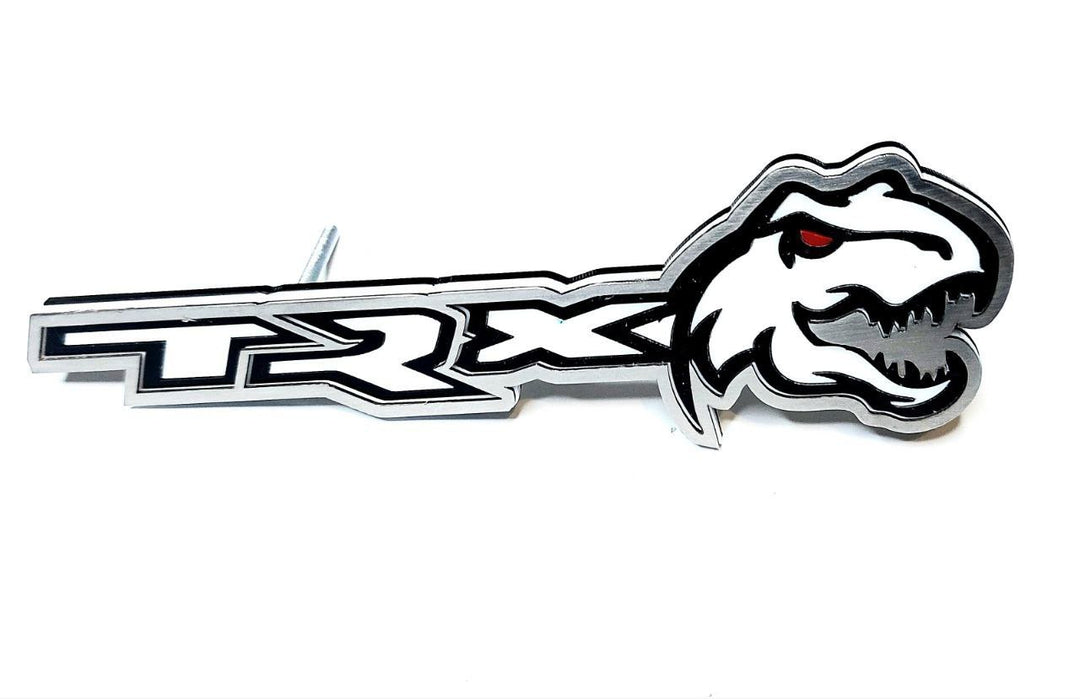 DODGE Stainless Steel Radiator grille emblem with TRX logo Dodge emblems decoinfabric