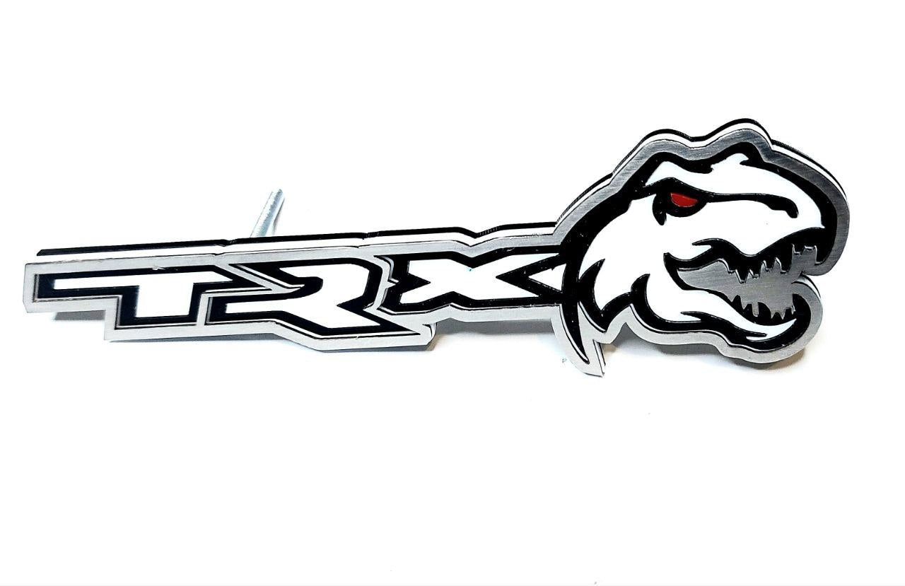 Dodge Stainless Steel Emblem & Badges set with TRX logo