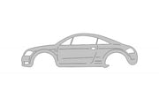 Keychain Bottle Opener for Audi TT I 1998-2006 Keychains opdesign