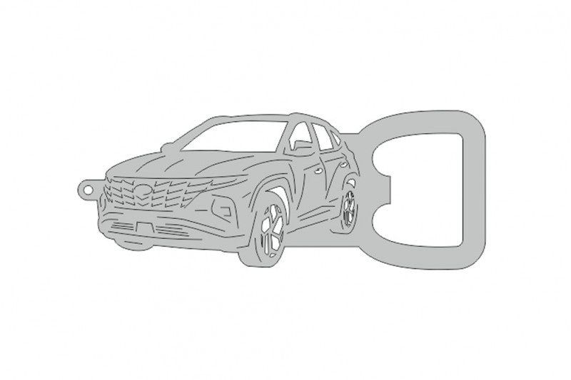 Keychain Bottle Opener for Hyundai Tucson IV 2020+ Keychains opdesign