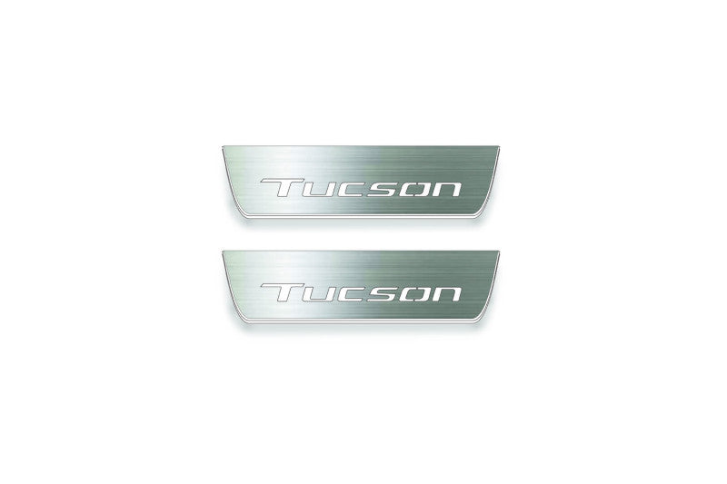 Hyundai Tucson IV 2020+ LED Door Sills PRO With Logo Tucson