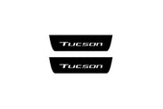 Hyundai Tucson IV 2020+ Led Door Sill Pro With Logo Tucson (Premium Painting) Hyundai Led Door Sills PRO opdesign