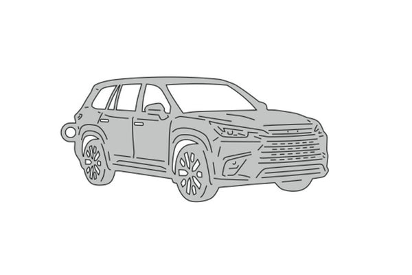 Car Keychain for Lexus TX 2024+ (type 3D) - decoinfabric