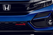 Honda Illuminated LED Radiator Grille Emblems and Badges with TypeR (Var. 2) logo Honda Led Emblems decoinfabric