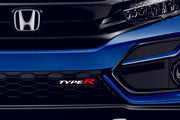 Honda Illuminated LED Radiator Grille Emblems and Badges with TypeR (Var. 1) logo Honda Led Emblems decoinfabric