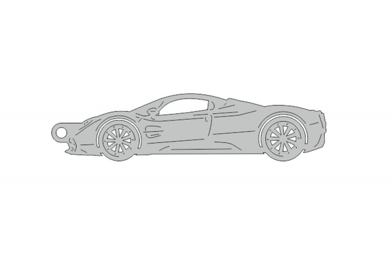 Car Keychain for Pagani Utopia 2022+ (type STEEL) Keychains opdesign