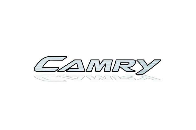 Toyota tailgate trunk rear 3D emblem with Camry logo (type MIXT)