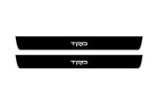 Toyota Camry V50 2012-2018 Led Door Sill Pro With Logo TRD (Premium Painting) Toyota Led Door Sills PRO opdesign