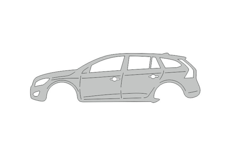 Keychain Bottle Opener for Volvo V60 I 2010-2018 Keychains opdesign