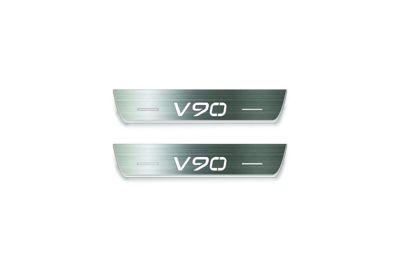 Volvo V90 II 2016+ LED Car Door Sill With Logo V90