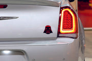 Vader tailgate trunk rear emblem with Vader logo Custom Rear Emblem decoinfabric