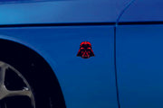Car emblem badge for fenders with Vader logo Custom design emblems decoinfabric