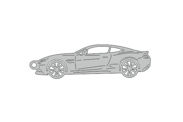 Car Keychain for Aston Martin Vanquish II 2012-2018 (type STEEL) - decoinfabric