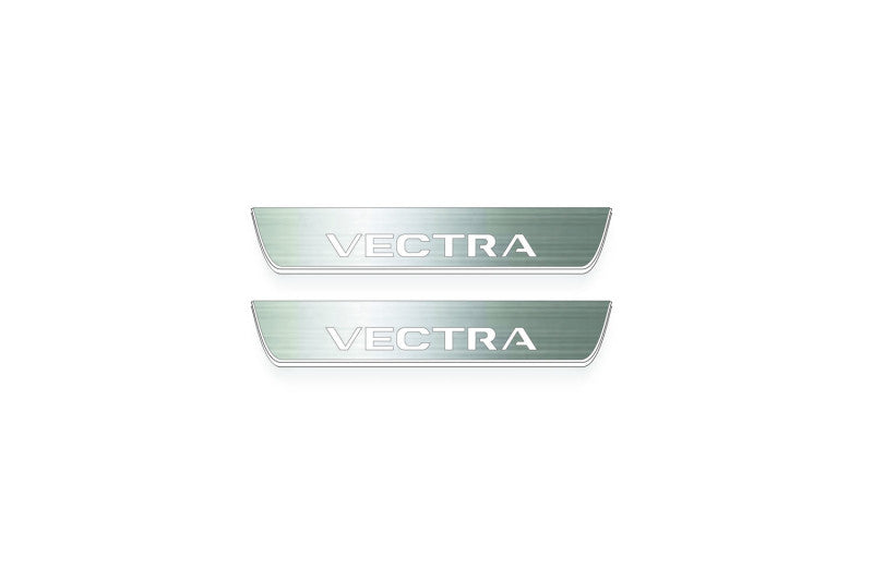 Vauxhall Vectra C 2002–2008 Door Sill Led Plate With Logo Vectra