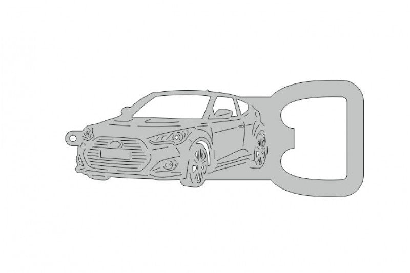 Keychain Bottle Opener for Hyundai Veloster I 2011-2017 Keychains opdesign