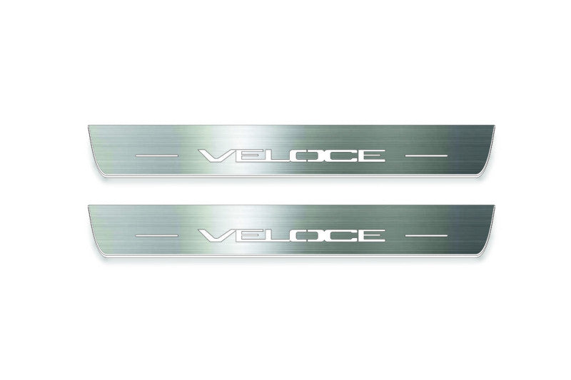 Alfa Romeo Giulia 2016+ Led Door Sills With Logo Veloce