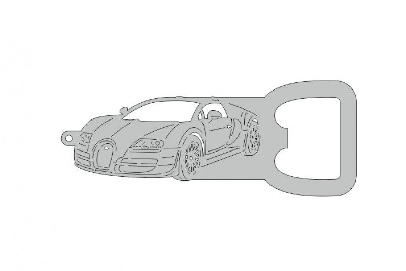 Keychain Bottle Opener for Bugatti Veyron 2005-2015 Keychains opdesign