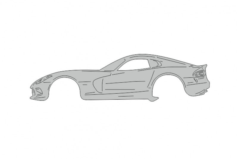 Keychain Bottle Opener for Dodge Viper V 2013-2017 Keychains opdesign