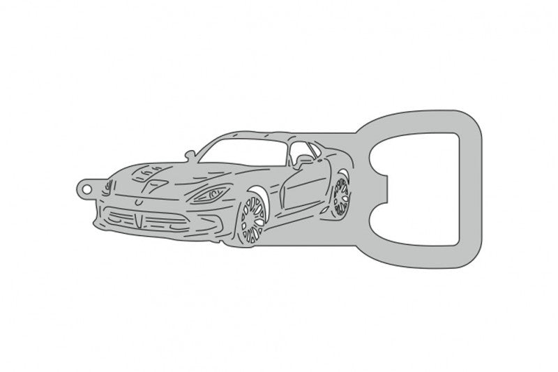 Keychain Bottle Opener for Dodge Viper V 2013-2017 Keychains opdesign
