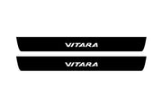 Suzuki Vitara 2015+ LED Car Door Sill With Logo Vitara Suzuki Led Door Sills opdesign