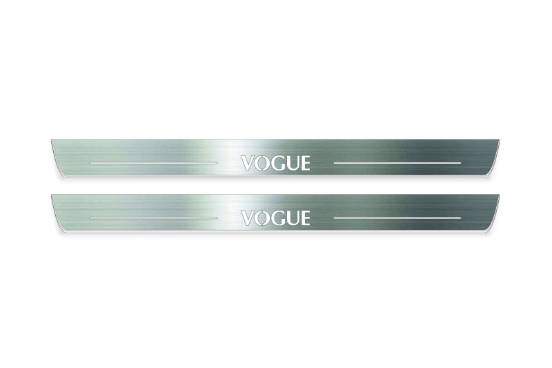 Range Rover III 2002-2012 VOGUE LED Door Sills With VOGUE Logo