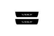Chevrolet Volt II 2016-2019 Led Door Sill Pro With Logo Volt (Premium Painting) Chevrolet Led Door Sills PRO opdesign