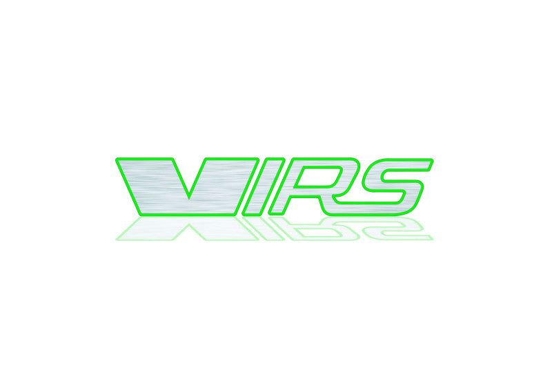 Skoda tailgate trunk rear 3D emblem with VRS logo (type MIXT)