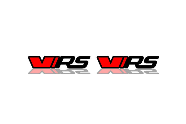 Skoda emblem for fenders with VRS logo