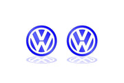 Colored Floor Mat Emblems for Volkswagen – Add a Touch of Personality Car Mats Badges Decoin