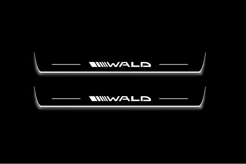 Mercedes G-Class W464 2018+ LED Door Sills PRO With Wald Logo