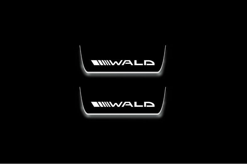 BMW 5 E60 Soglie delle porte a led con logo M Perfomance