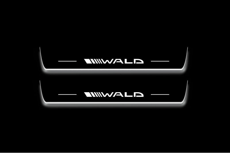 BMW 5 E60 Soglie delle porte a led con logo M Perfomance