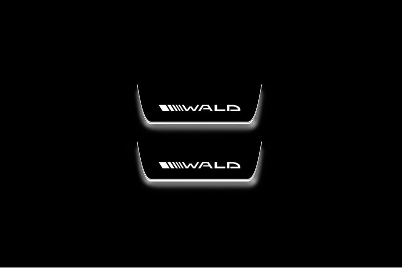 Mercedes G-Class W464 2018+ LED Door Sills PRO With Wald Logo