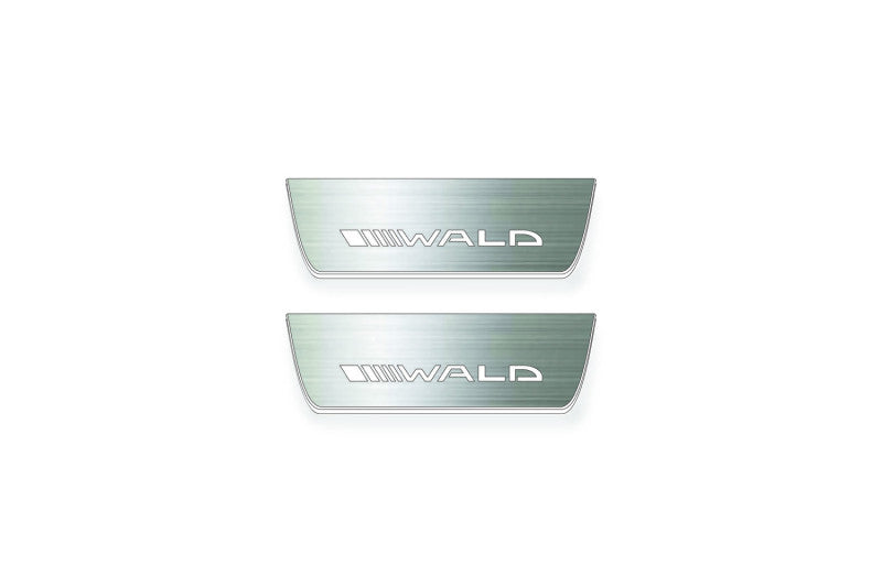 Mercedes G-Class W464 2018+ LED Door Sills PRO With Wald Logo