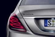 Mercedes tailgate trunk rear 3D emblem with Wald logo (type MIXT) Mercedes emblems decoinfabric