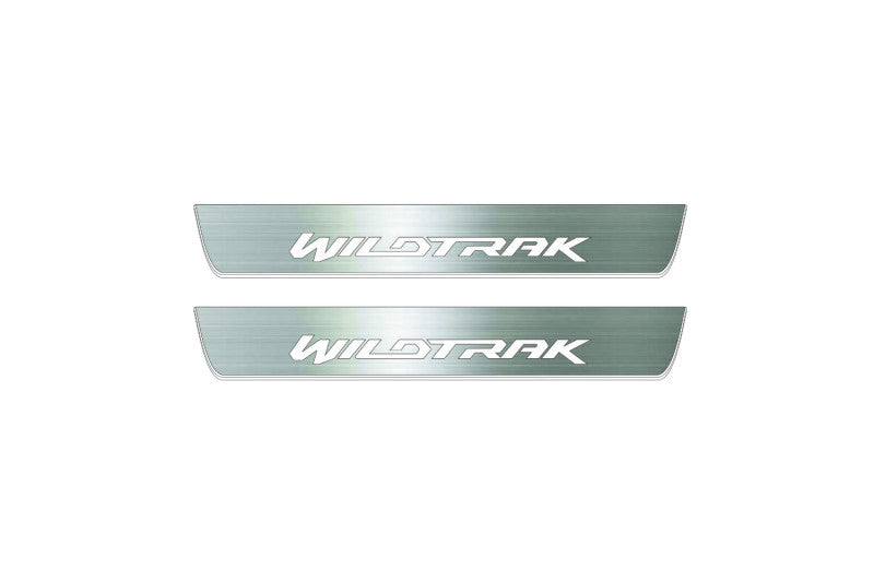 Ford Ranger IV 2018-2022 Led Sill Plates With Logo WildTrak