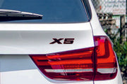BMW tailgate trunk rear 3D emblem with X5 logo for X5 F15 G05 (type MIXT)