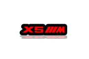 BMW Illuminated LED Radiator Grille Emblems and Badges with X5 ///M (type 2) logo BMW Led Emblems decoinfabric