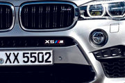 BMW Illuminated LED Radiator Grille Emblems and Badges with X5 ///M (type 1) logo BMW Led Emblems decoinfabric