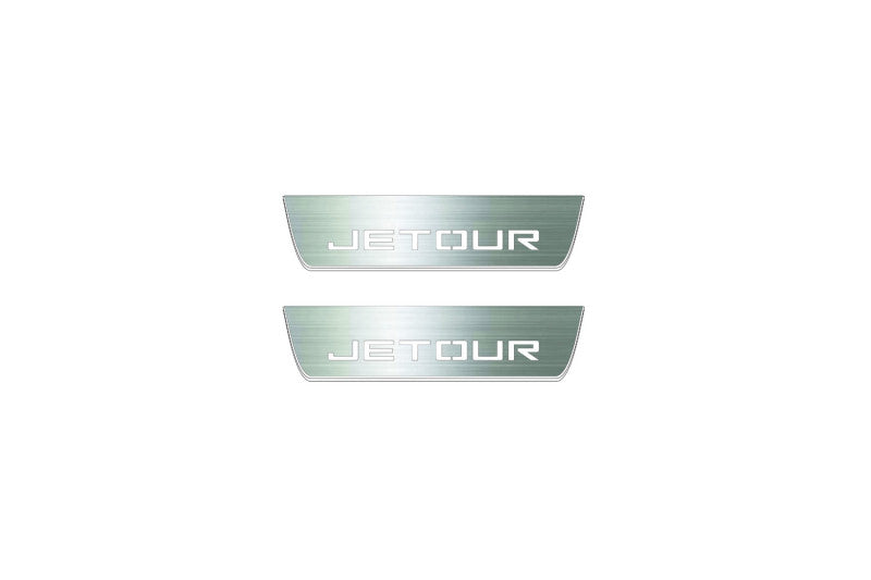Jetour X70 2018+ LED Door Sill With Logo Jetour