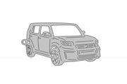 Car Keychain for Scion xB II (type 3D) Keychains opdesign