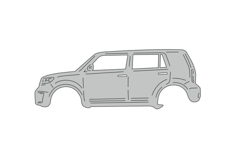 Keychain Bottle Opener for Scion xB II 2007-2015 Keychains opdesign