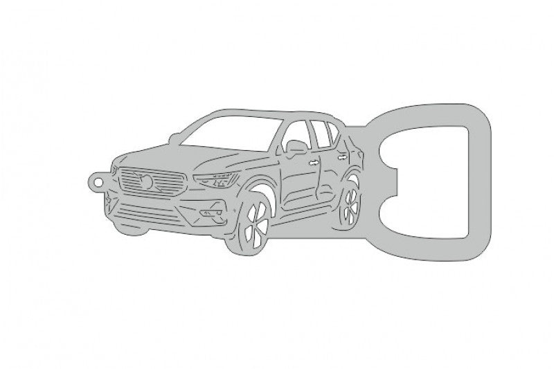 Keychain Bottle Opener for Volvo XC40 2017+ Keychains opdesign