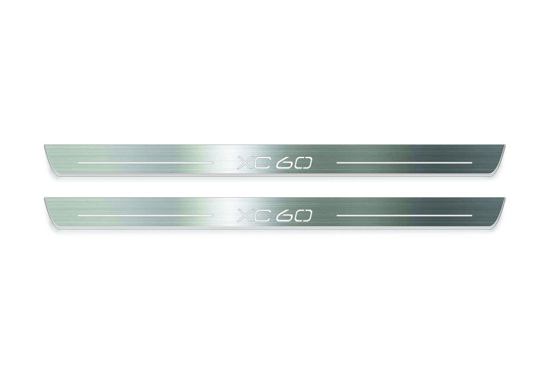 Volvo XC60 II 2017+ LED Car Door Sill With Logo XC60