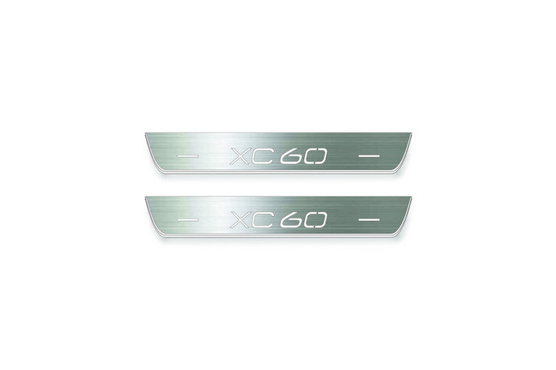 Volvo XC60 II 2017+ LED Car Door Sill With Logo XC60