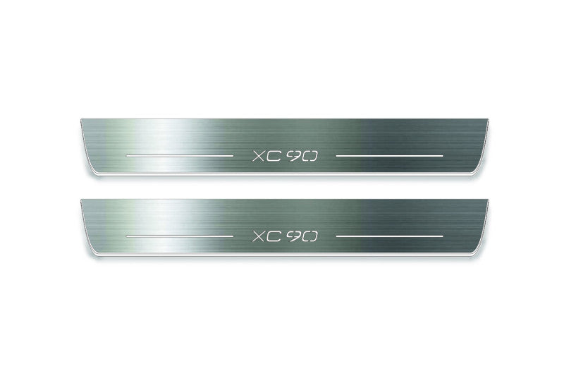 Volvo XC90 II 2015+ LED Car Door Sill With Logo XC90