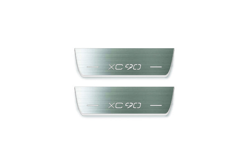 Volvo XC90 II 2015+ LED Car Door Sill With Logo XC90