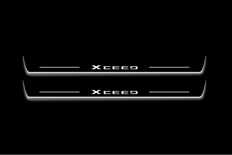 KIA XCeed 2019+ Car Sill With Logo XCeed