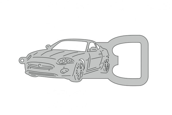 Keychain Bottle Opener for Jaguar XK II 2006-2014