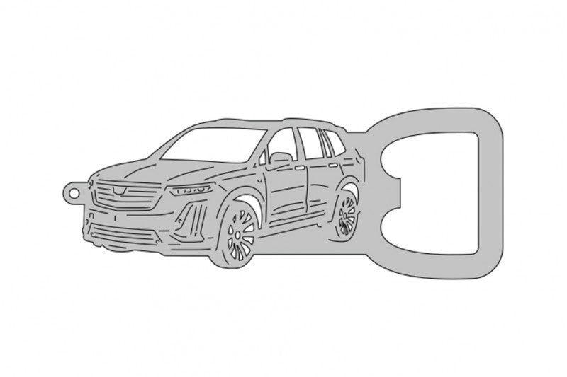Keychain Bottle Opener for Cadillac XT6 2019+ Keychains opdesign